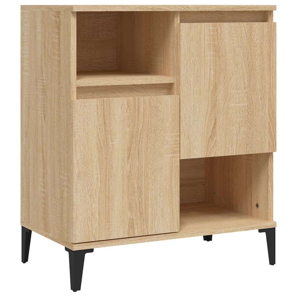 Komoda 2 kom boja hrasta sonome 60x35x70 cm konstruirano drvo