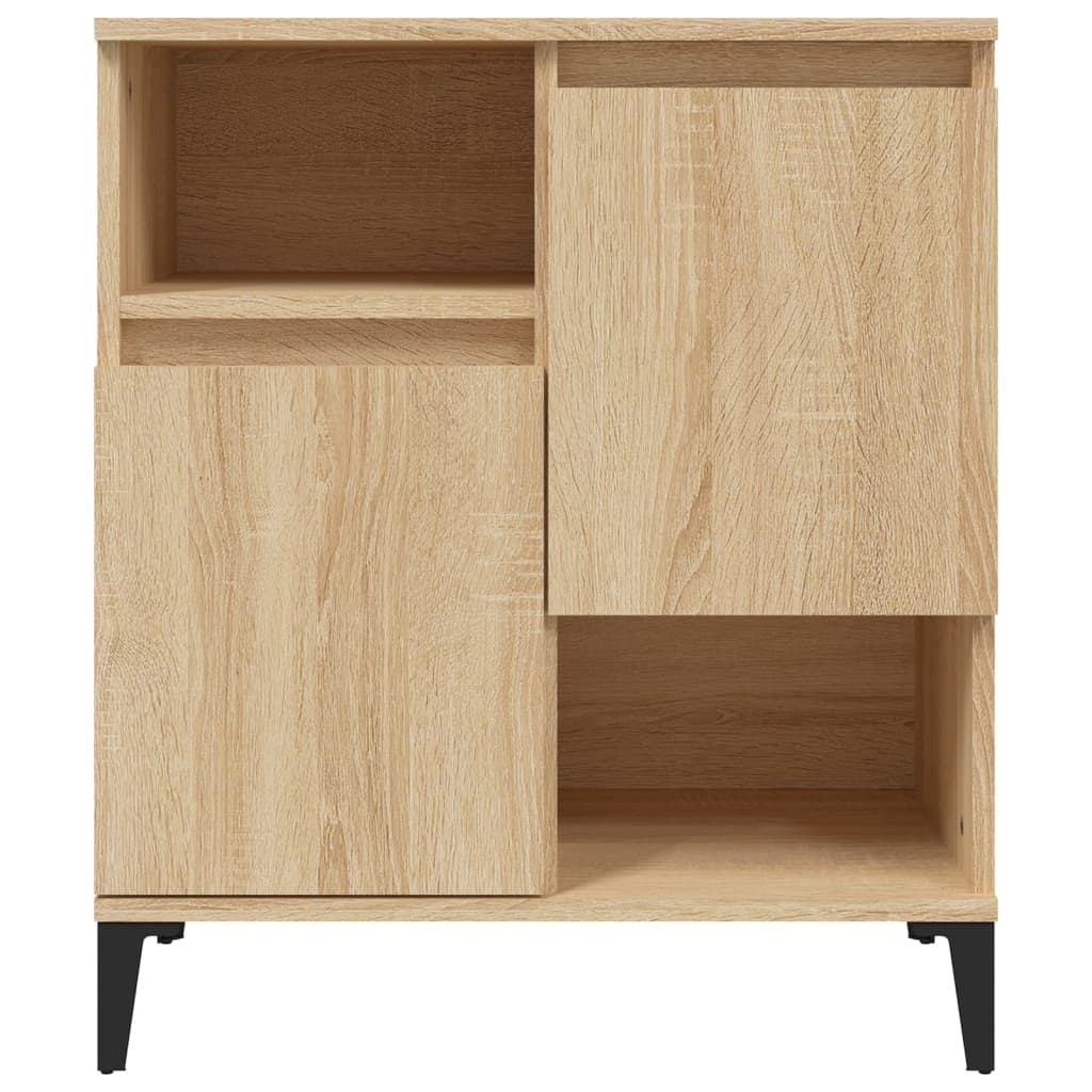 Komoda 2 kom boja hrasta sonome 60x35x70 cm konstruirano drvo