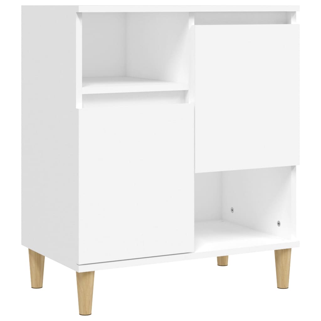 Komode 3 kom bijela 60x35x70cm konstruirano drvo