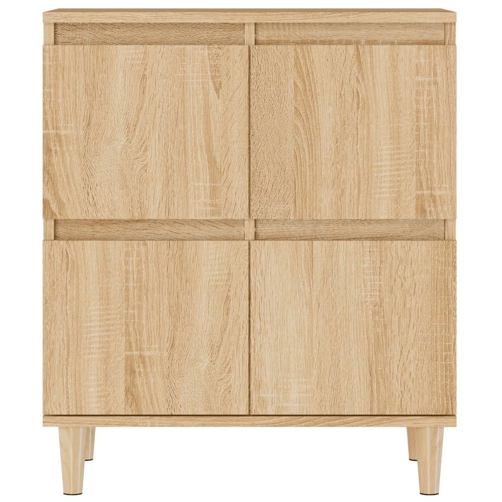 Komoda 2 kom boja hrasta sonome 60x35x70 cm konstruirano drvo
