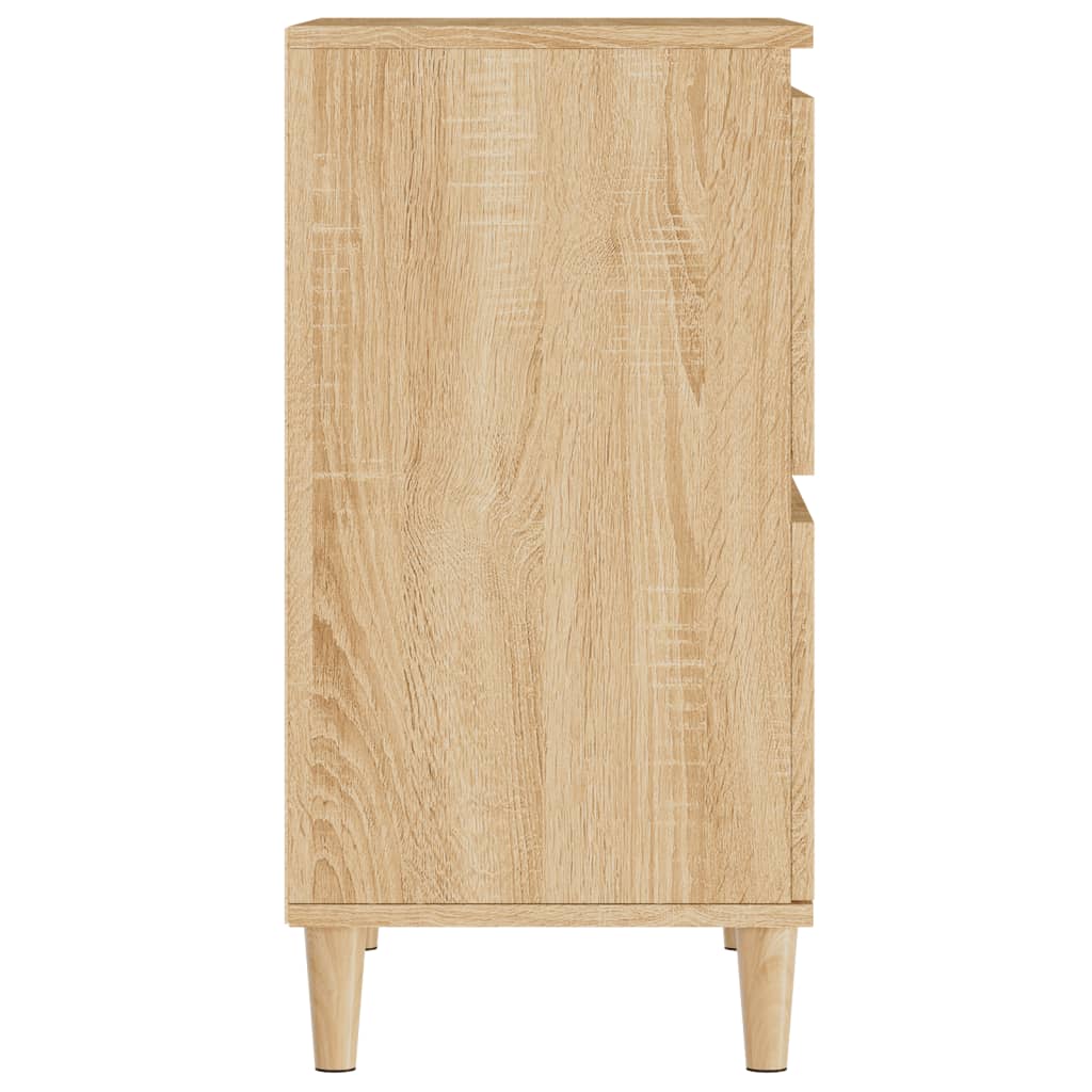 Komoda 2 kom boja hrasta sonome 60x35x70 cm konstruirano drvo