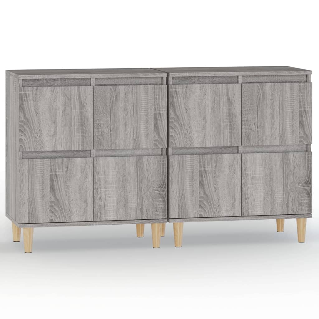 Komode 2 kom boja hrasta 60 x 35 x 70 cm od konstruiranog drva