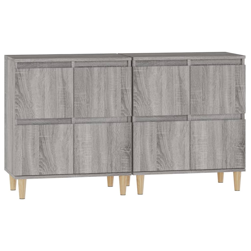 Komode 2 kom boja hrasta 60 x 35 x 70 cm od konstruiranog drva