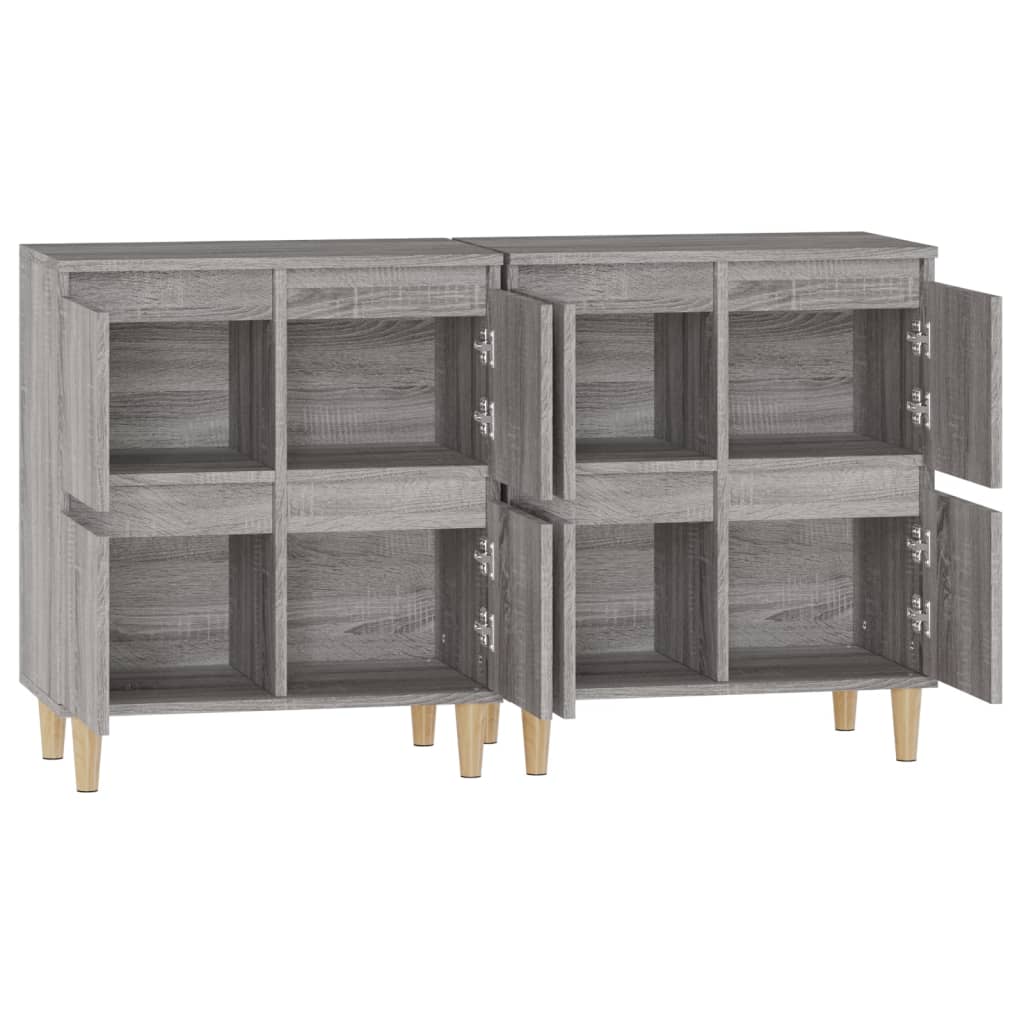 Komode 2 kom boja hrasta 60 x 35 x 70 cm od konstruiranog drva