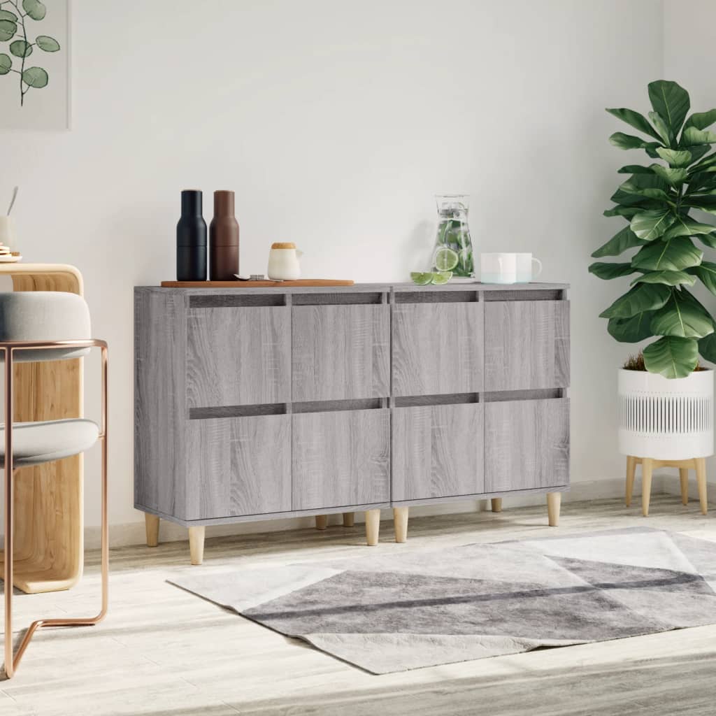 Komode 2 kom boja hrasta 60 x 35 x 70 cm od konstruiranog drva