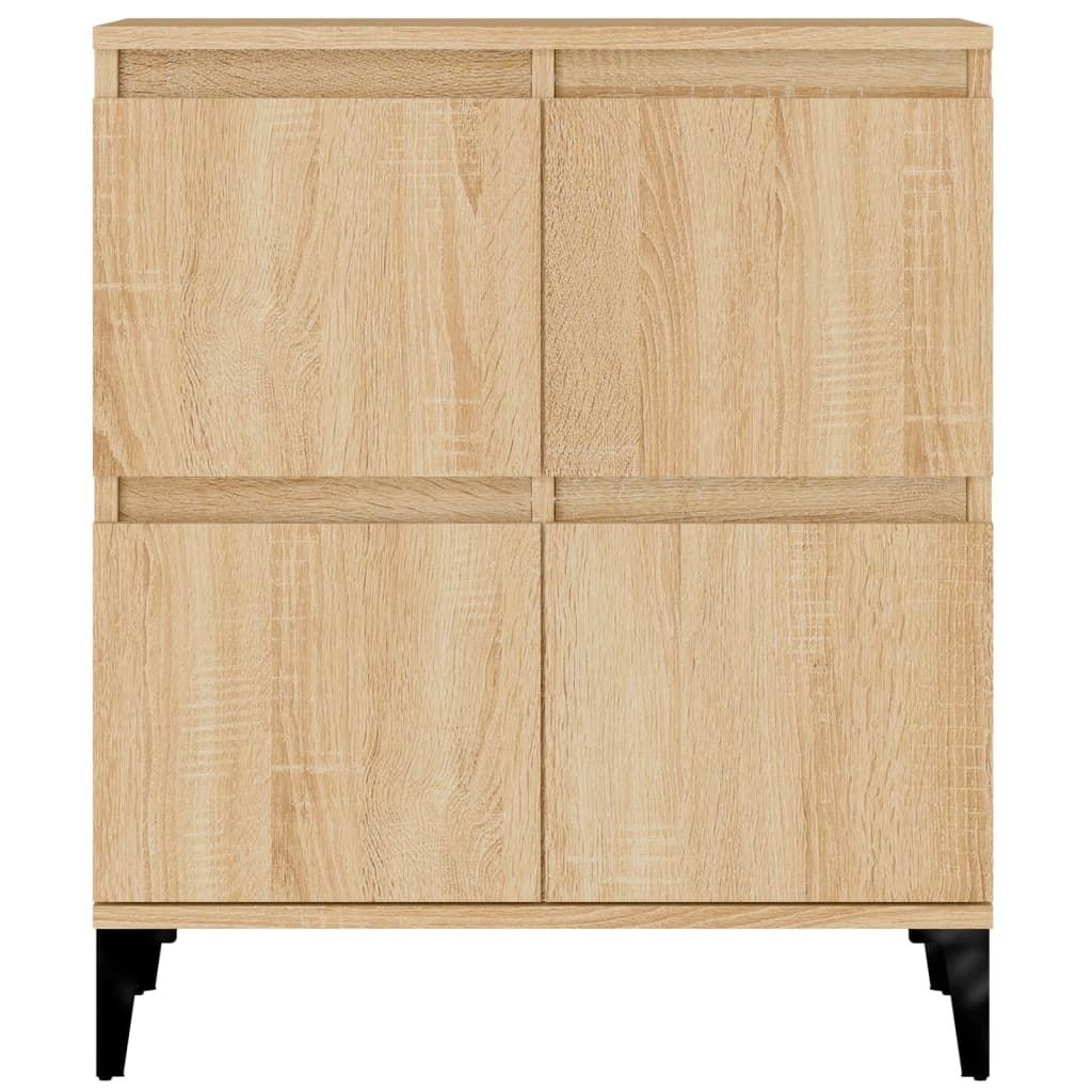 Komoda 2 kom boja hrasta sonome 60x35x70 cm konstruirano drvo