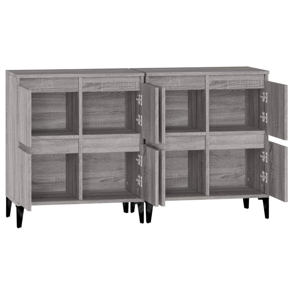 Komode 2 kom boja hrasta 60 x 35 x 70 cm od konstruiranog drva