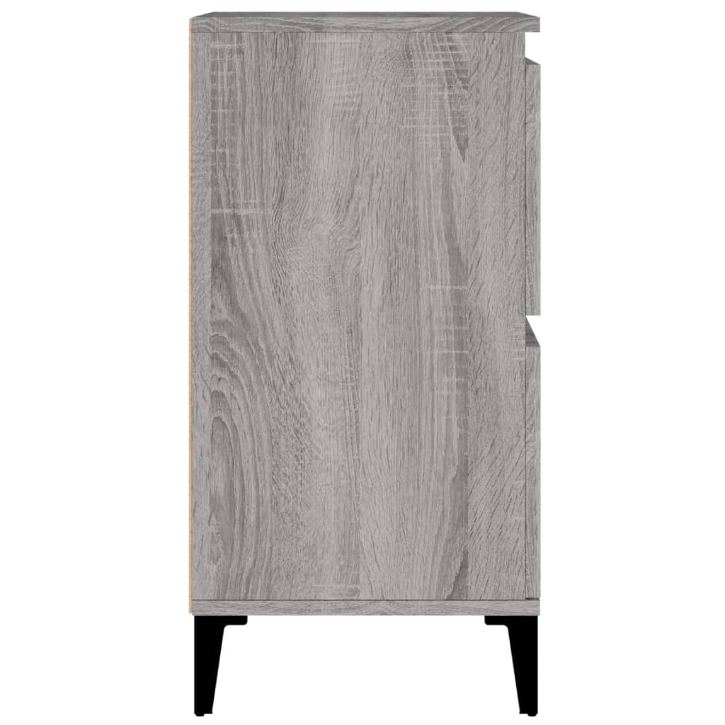 Komode 2 kom boja hrasta 60 x 35 x 70 cm od konstruiranog drva