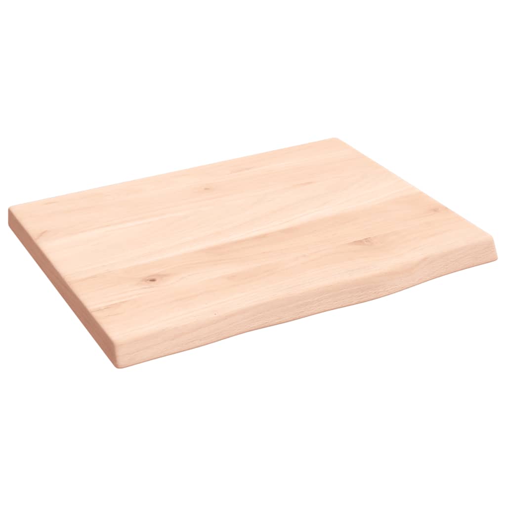 Kupaonska radna ploča 40 x 30 x 2 cm netretirano masivno drvo
