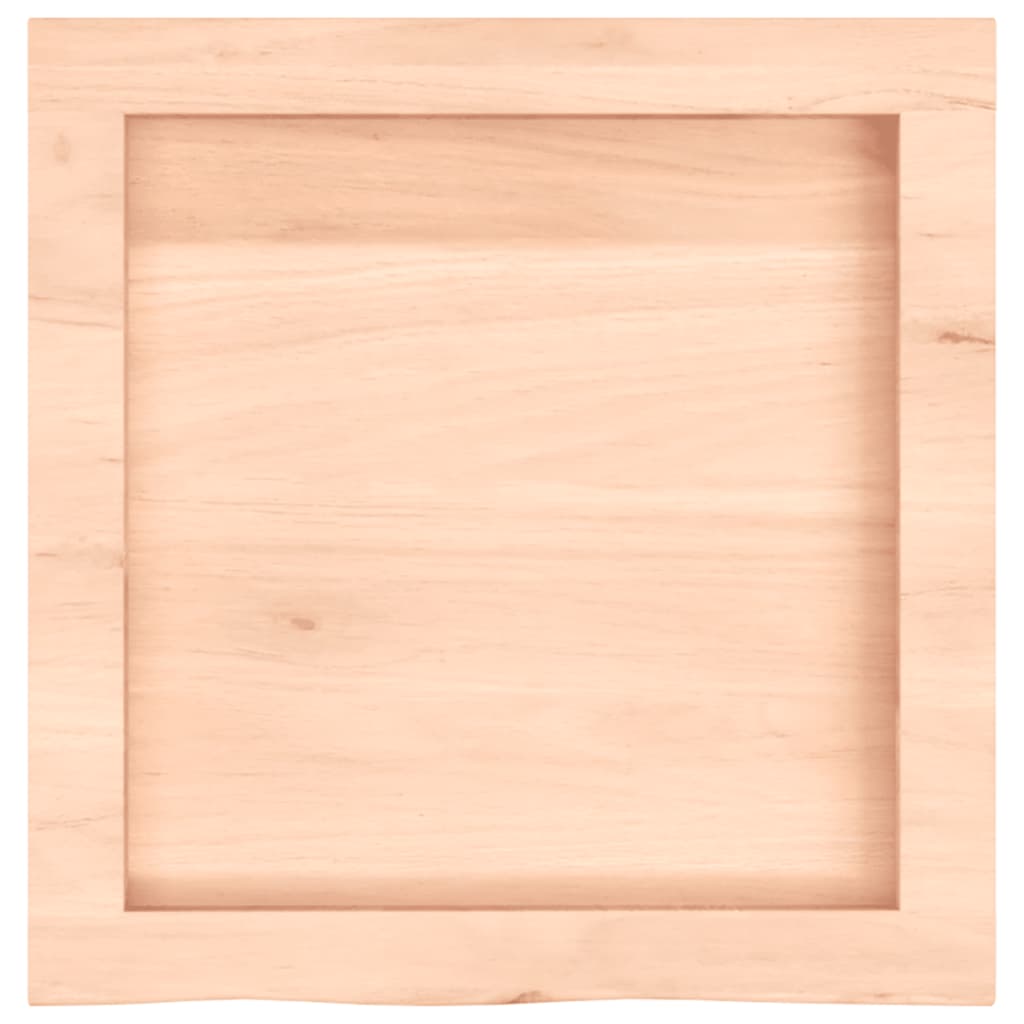 Kupaonska radna ploča 40x40x(2-4) cm netretirano masivno drvo