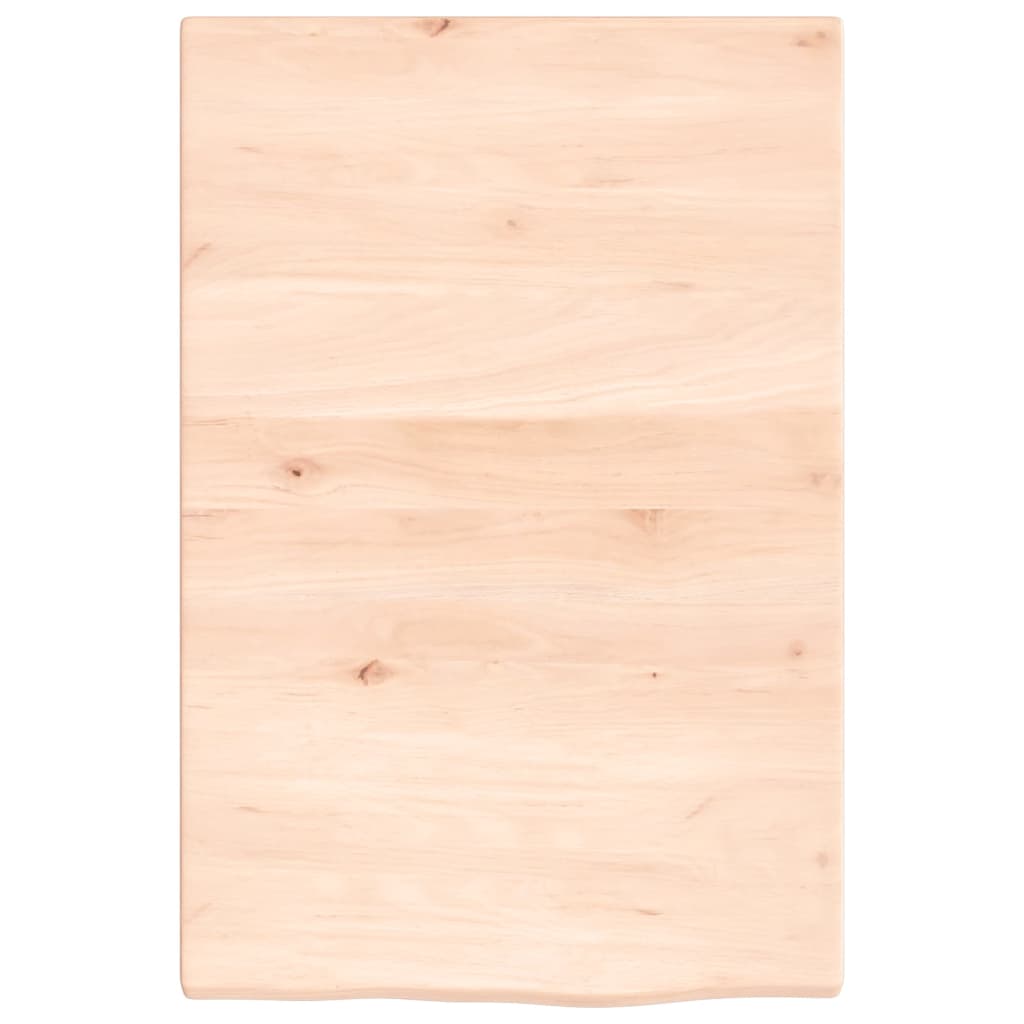 Kupaonska radna ploča 40 x 60 x 2 cm netretirano masivno drvo