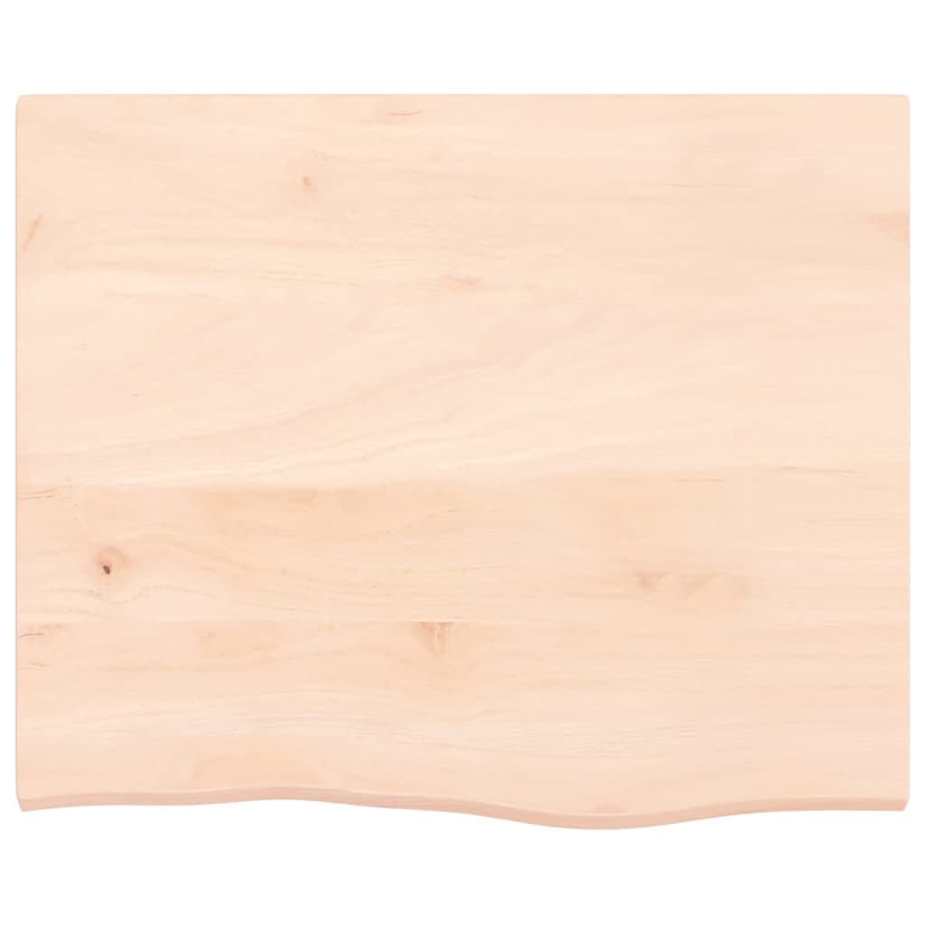 Kupaonska radna ploča 60 x 50 x 2 cm netretirano masivno drvo