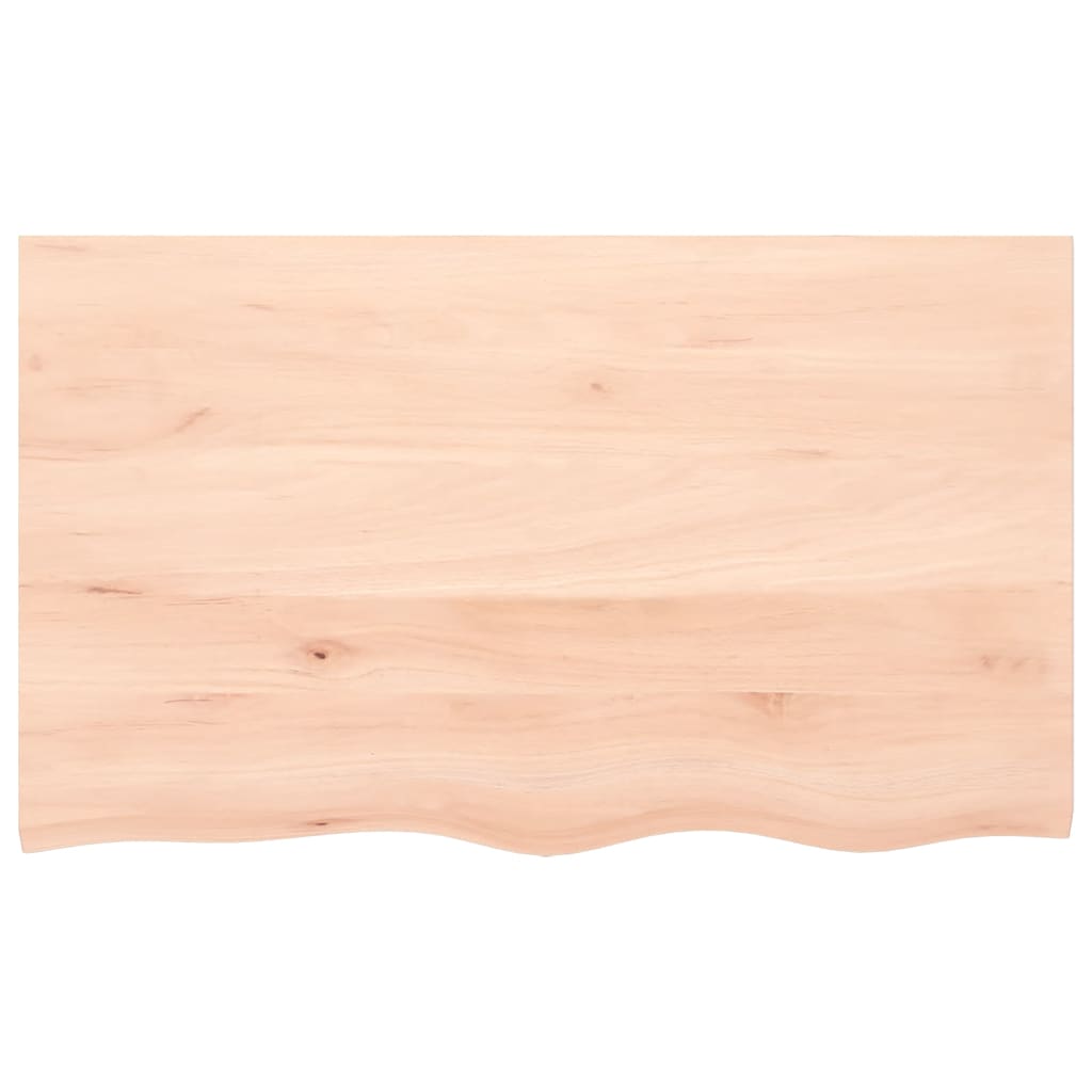 Kupaonska radna ploča 100 x 60 x 2 cm netretirano masivno drvo