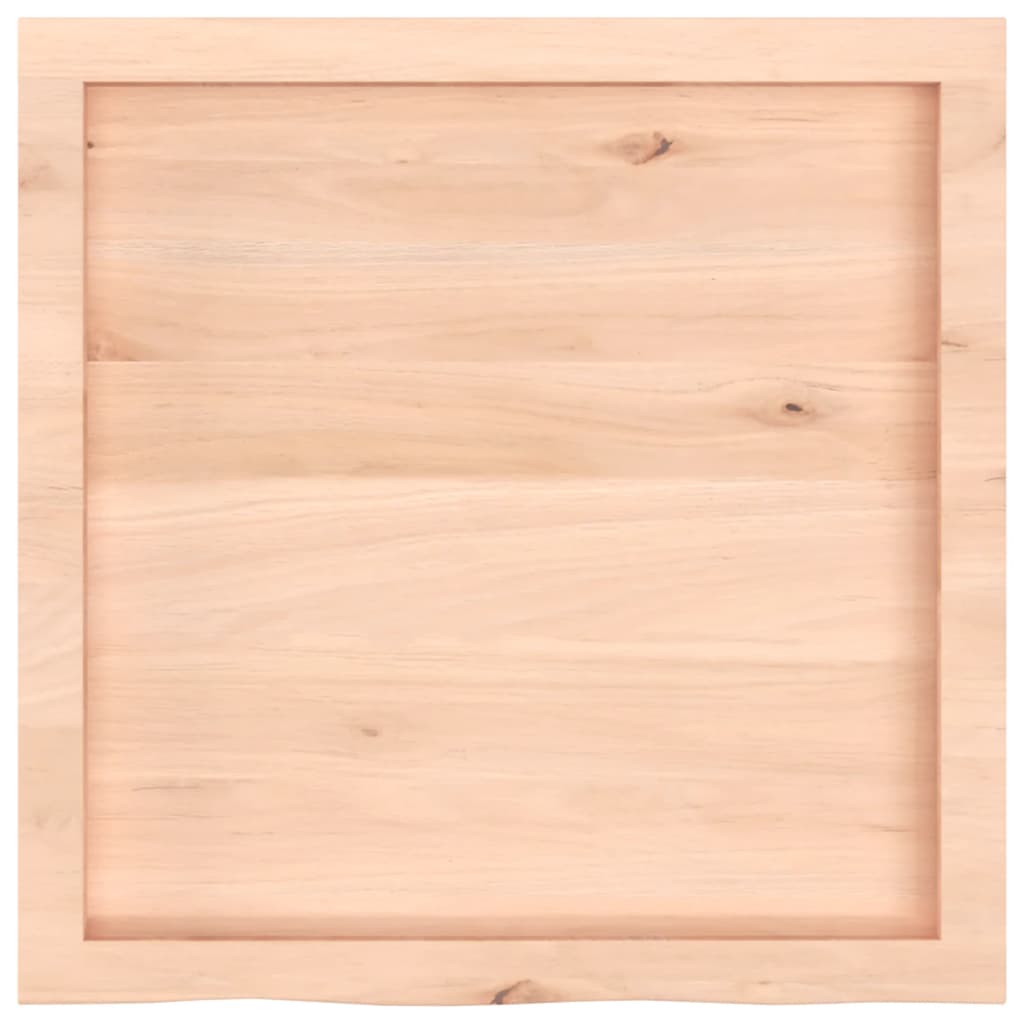 Stolna ploča 60x60x(2 - 4) cm od netretirane masivne hrastovine