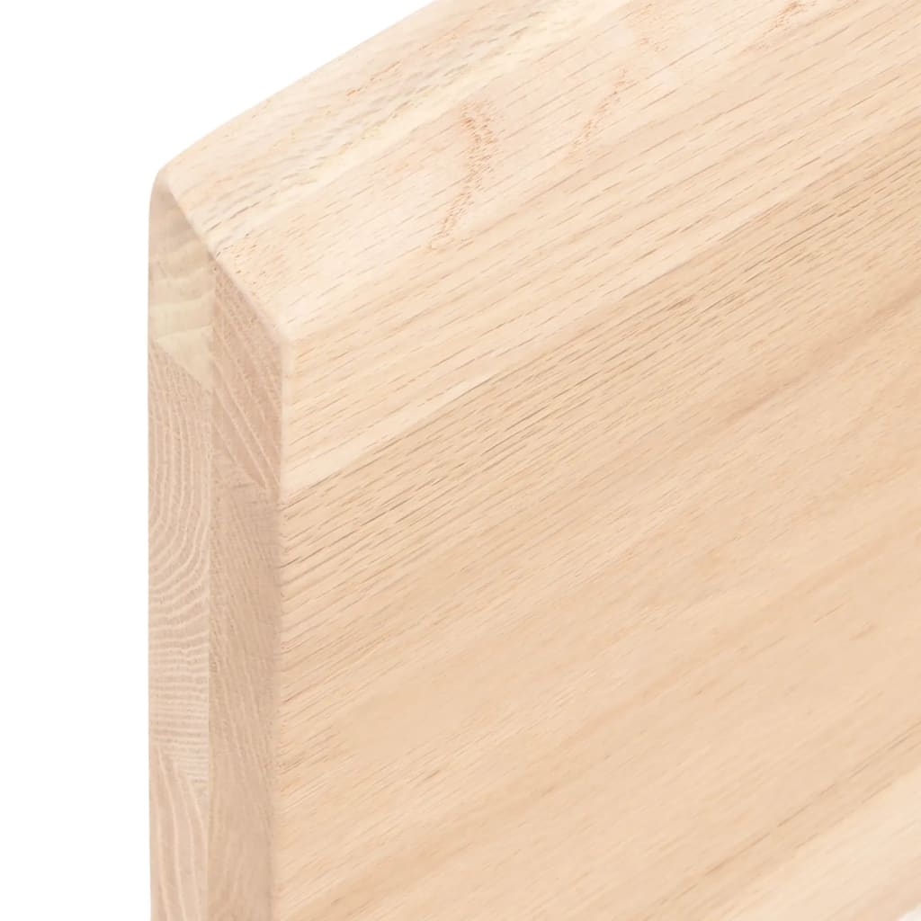 Stolna ploča 60x60x(2 - 4) cm od netretirane masivne hrastovine