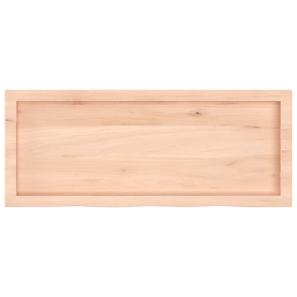 Stolna ploča 100x40x(2-6) cm od netretirane masivne hrastovine