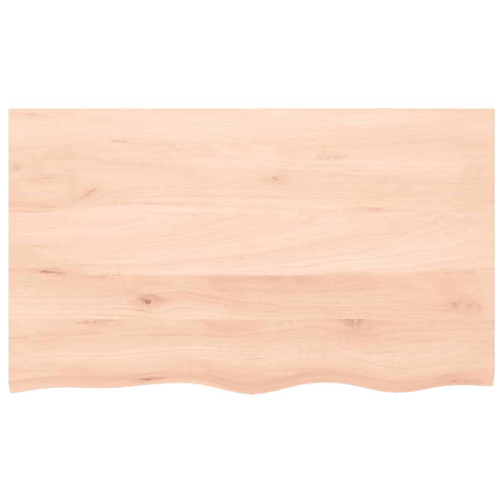 Stolna ploča 100x60x(2-4) cm od netretirane masivne hrastovine