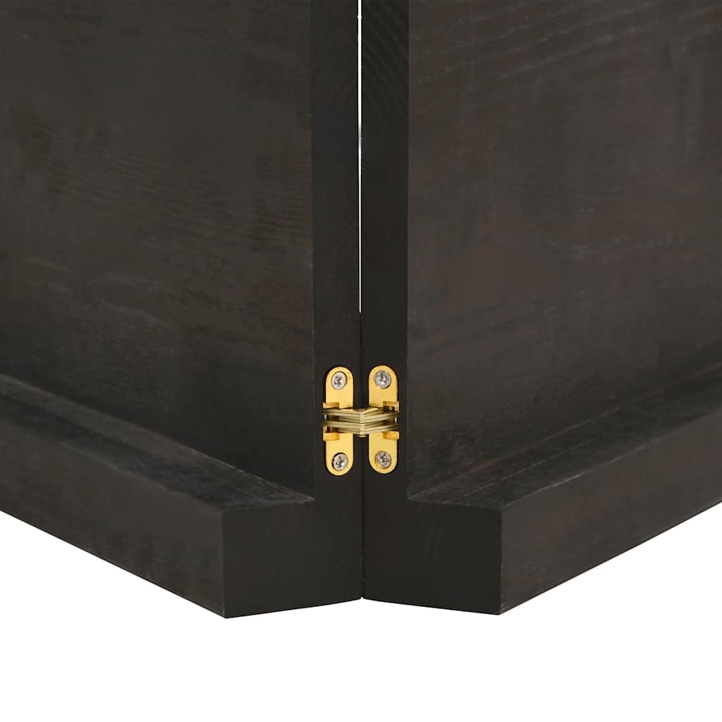 Stolna ploča tamnosmeđa 120x40x(2-6) cm tretirana hrastovina