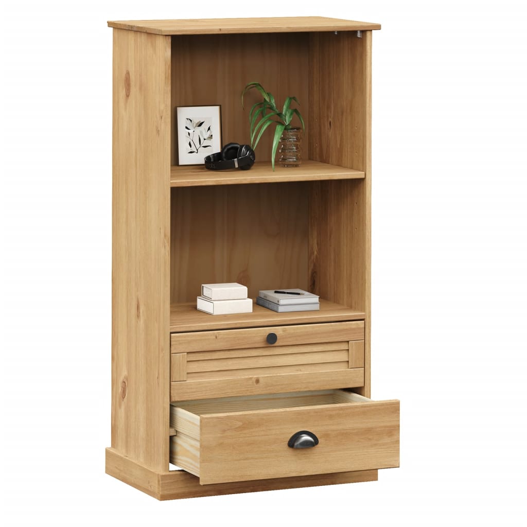 Regal za knjige VIGO 60 x 35 x 114,5 cm od masivne borovine