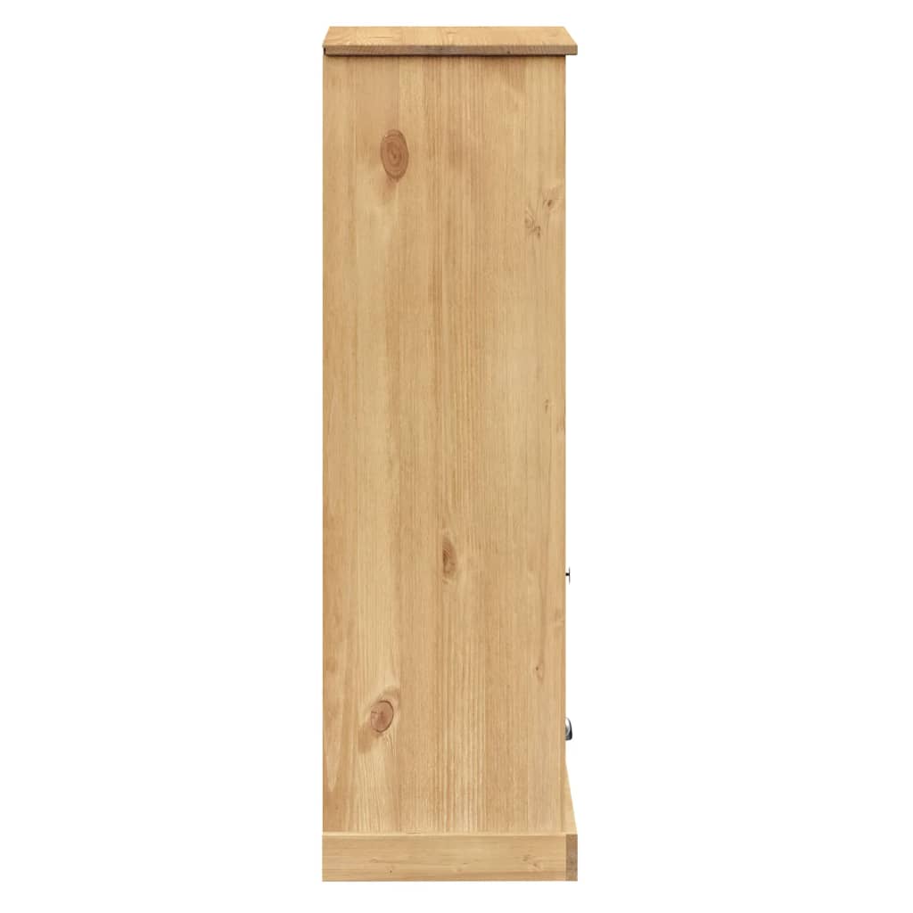 Regal za knjige VIGO 60 x 35 x 114,5 cm od masivne borovine