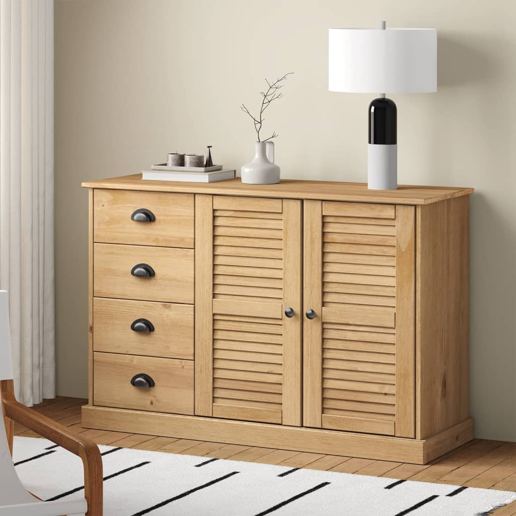 Komoda s ladicama VIGO 113 x 40 x 75 cm od masivne borovine