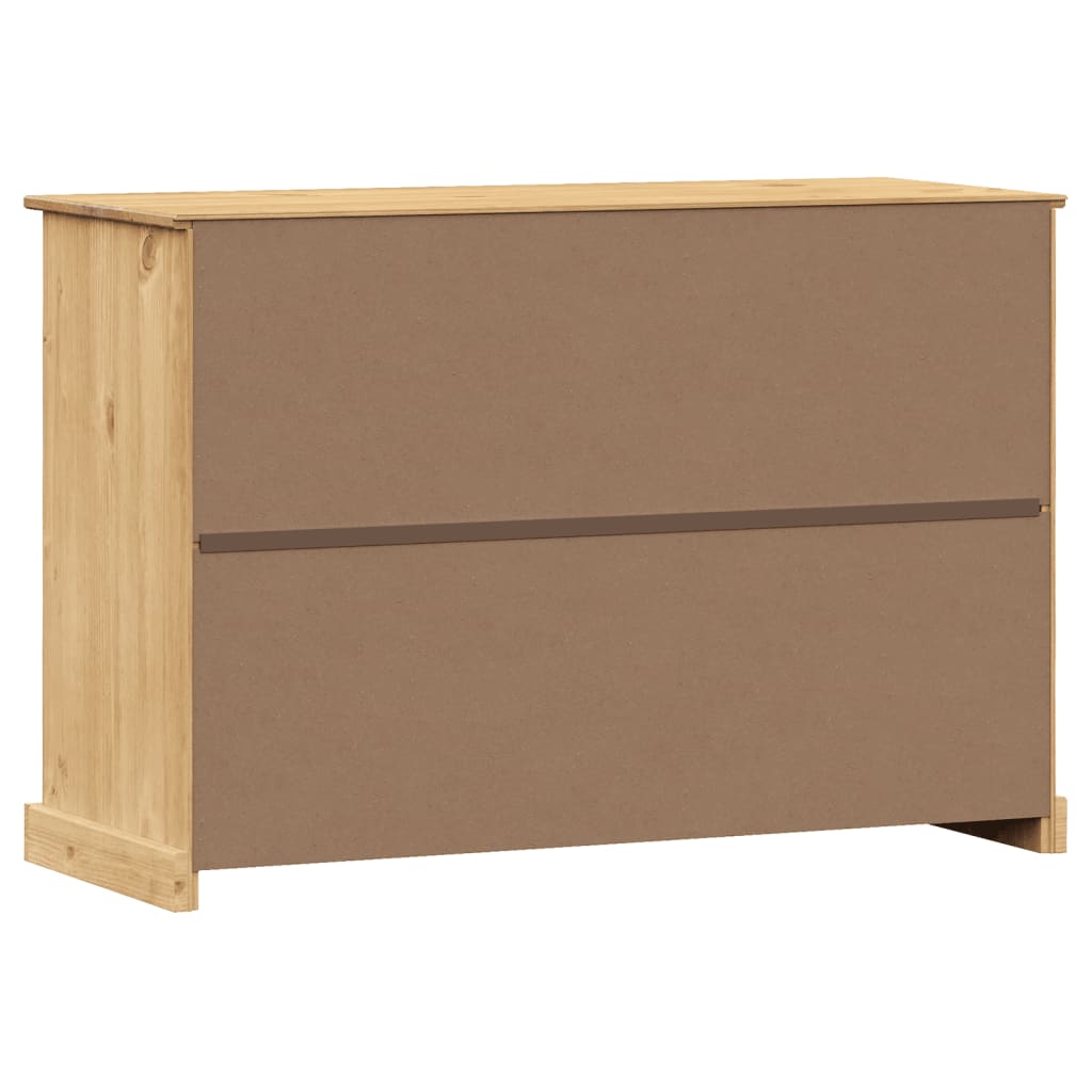 Komoda s ladicama VIGO 113 x 40 x 75 cm od masivne borovine