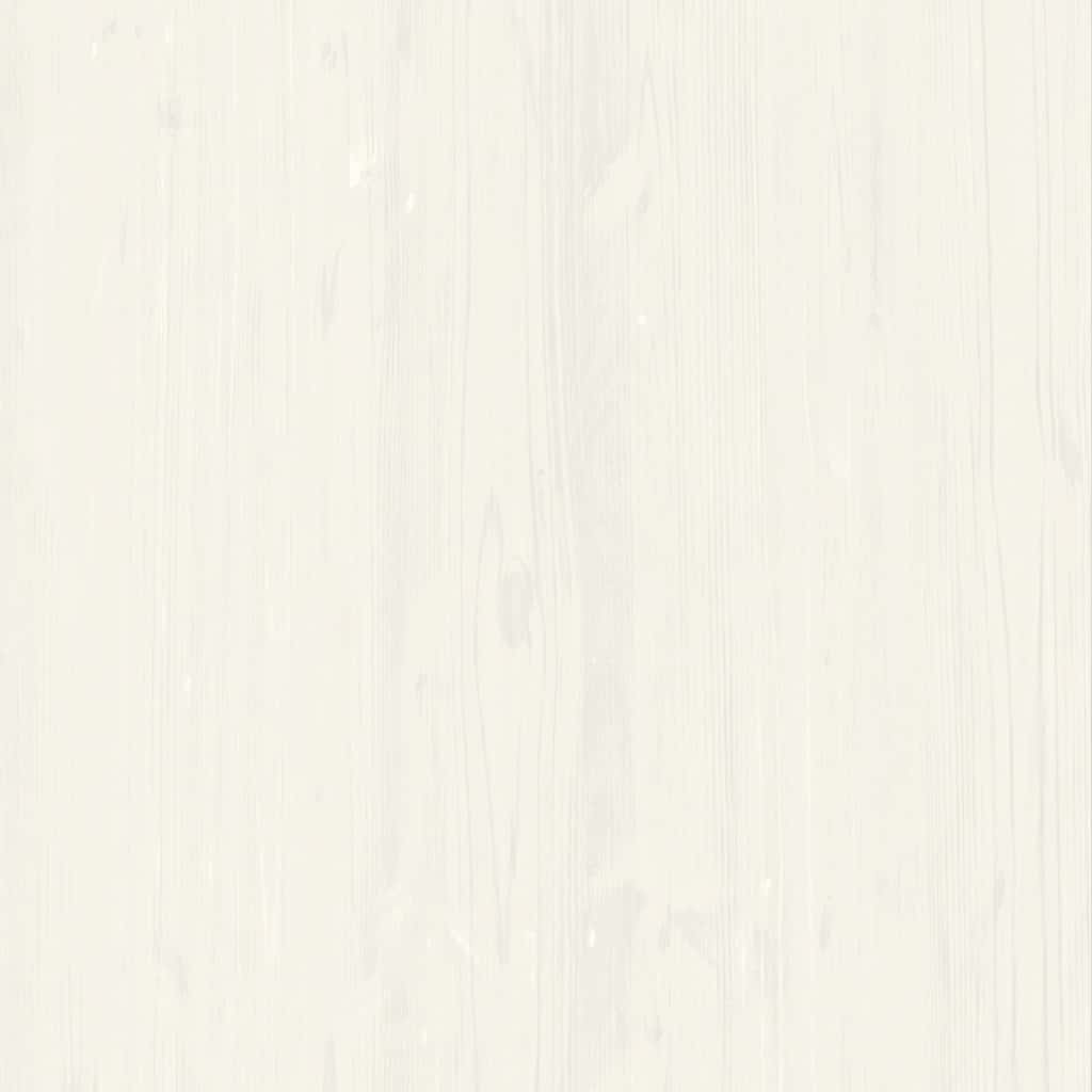 Komoda s ladicama VIGO 78x40x75 cm bijela od masivne borovine