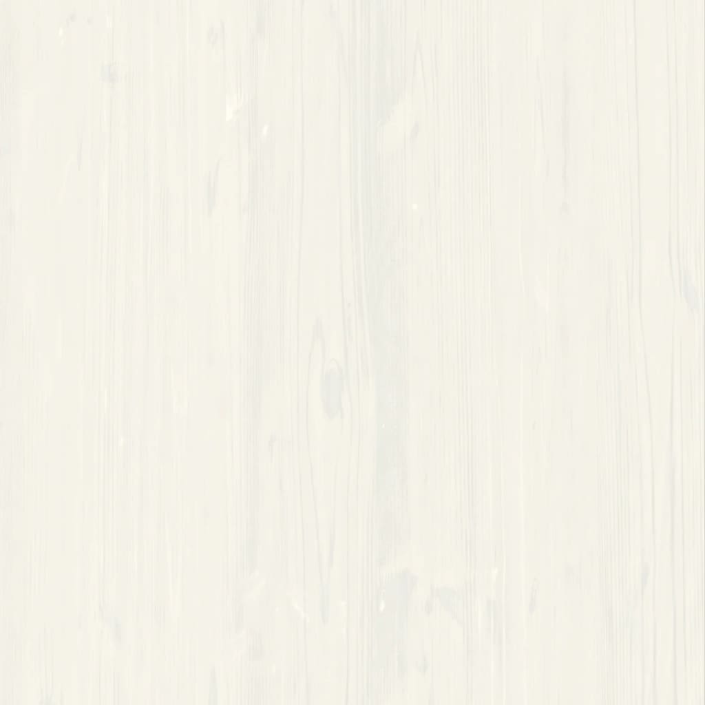 Komoda s ladicama VIGO 78x40x75 cm bijela od masivne borovine