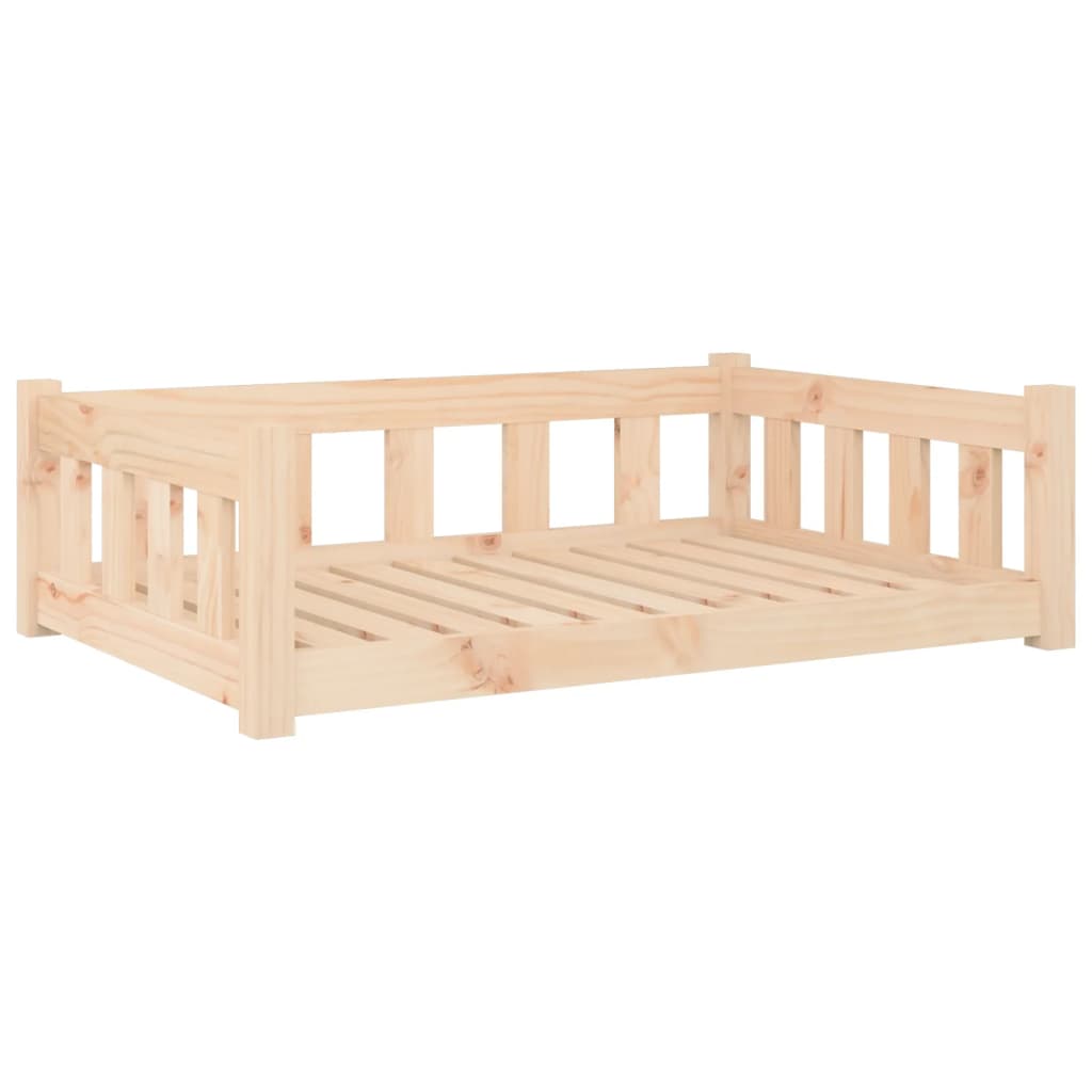 Krevet za pse 95,5 x 65,5 x 28 cm od masivne borovine