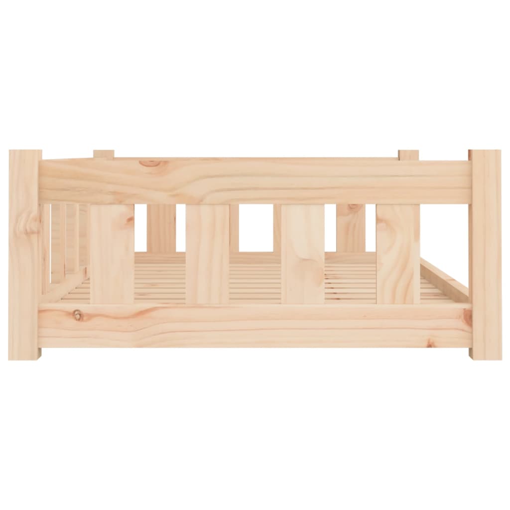 Krevet za pse 95,5 x 65,5 x 28 cm od masivne borovine