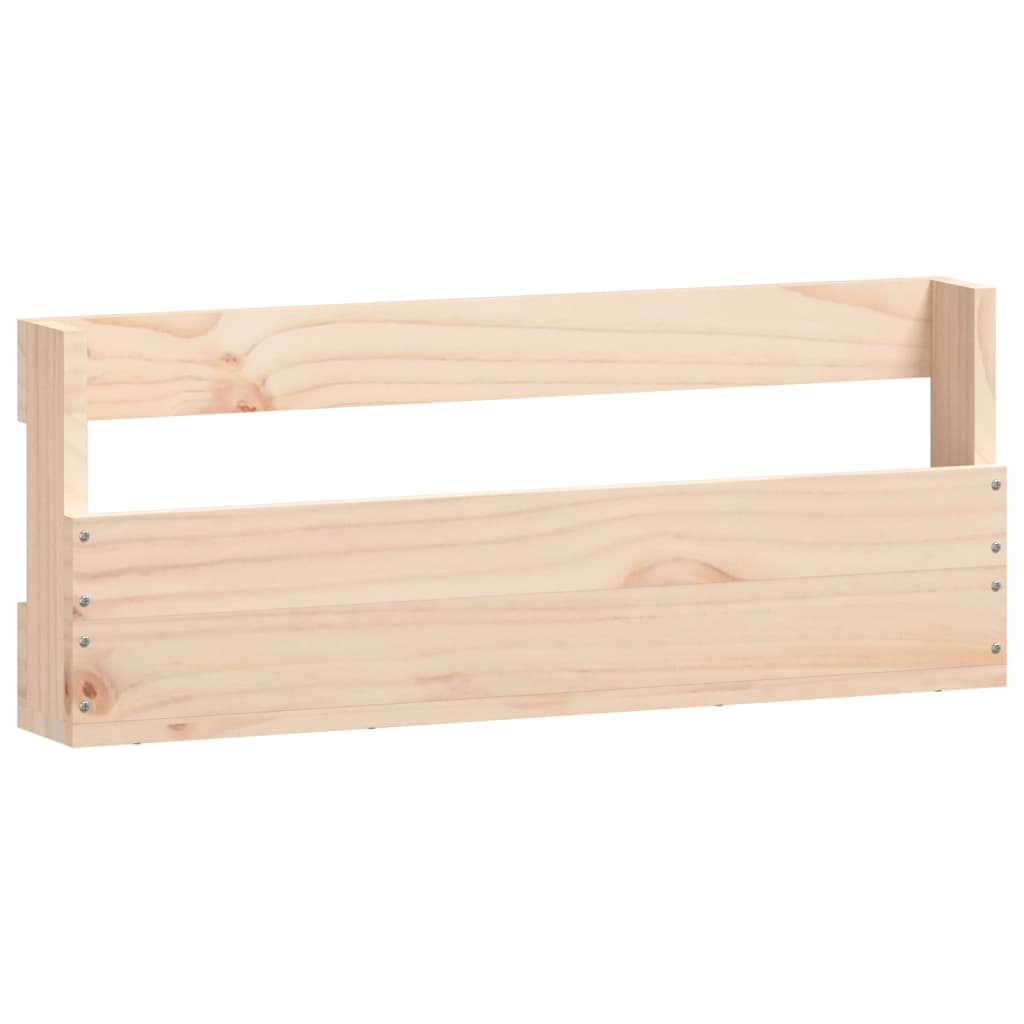 Zidni stalci za cipele 2 kom 59 x 9 x 23 cm od masivne borovine