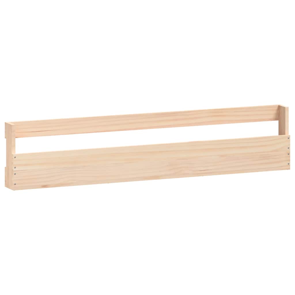 Zidni stalci za cipele 2 kom 110x9x23 cm od masivne borovine