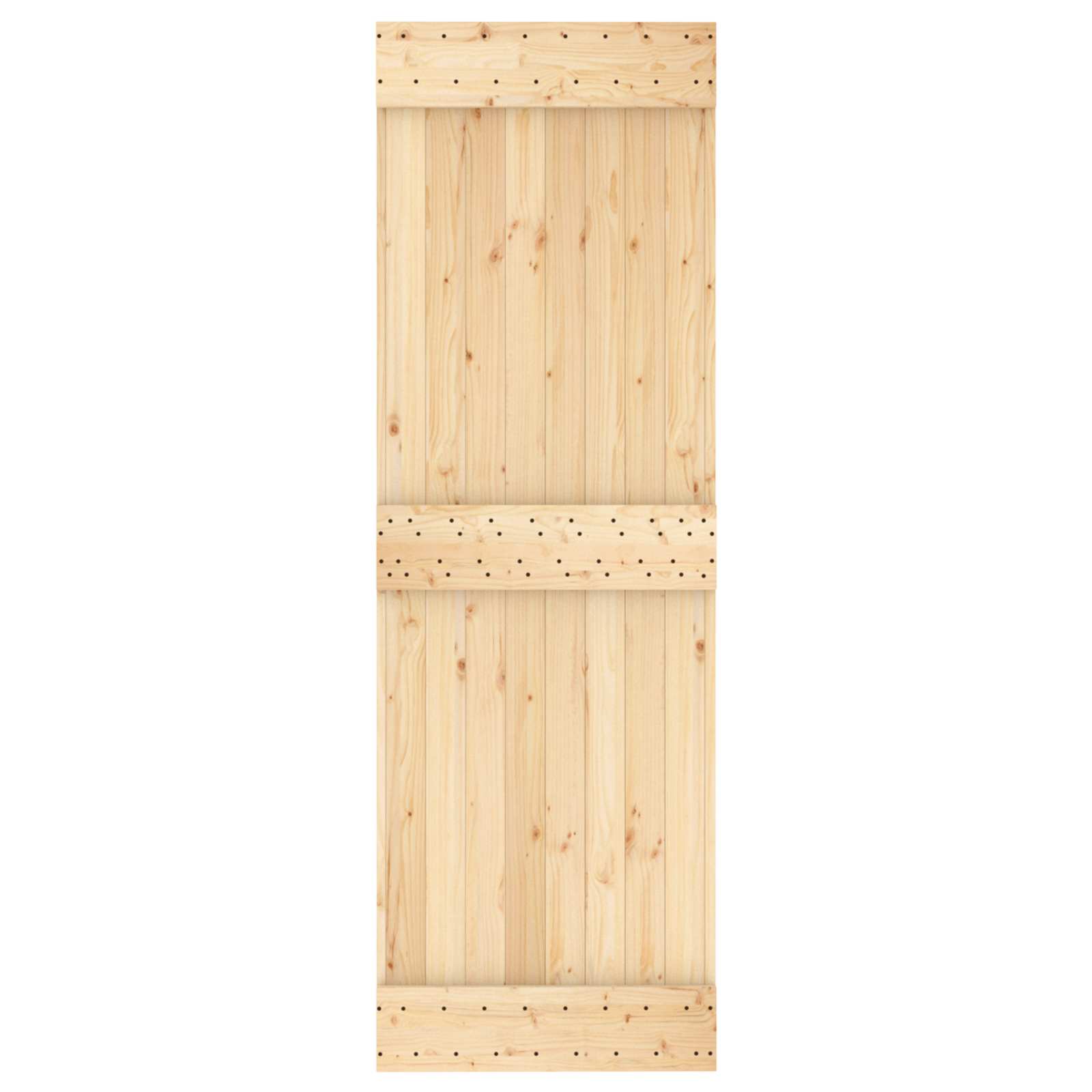 Vrata NARVIK Prirodna 70 x 210 cm Čvrsta borovina