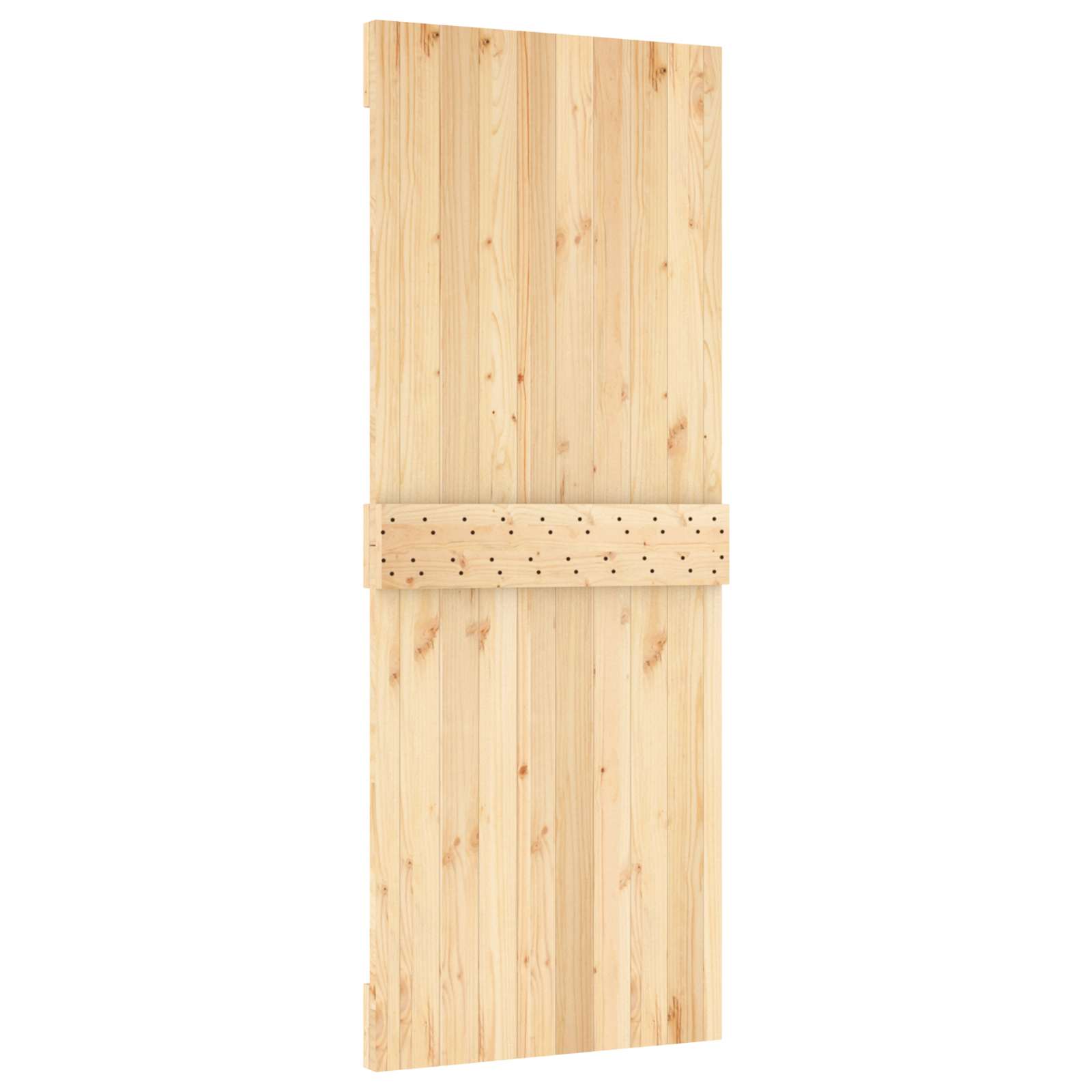 Vrata NARVIK Prirodna 80 x 210 cm Čvrsta borovina