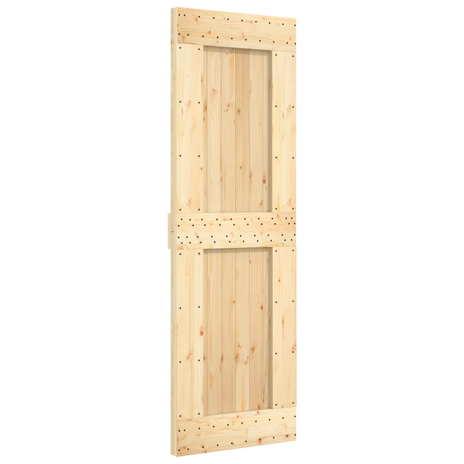 Vrata NARVIK Prirodna 70 x 210 cm Čvrsta borovina