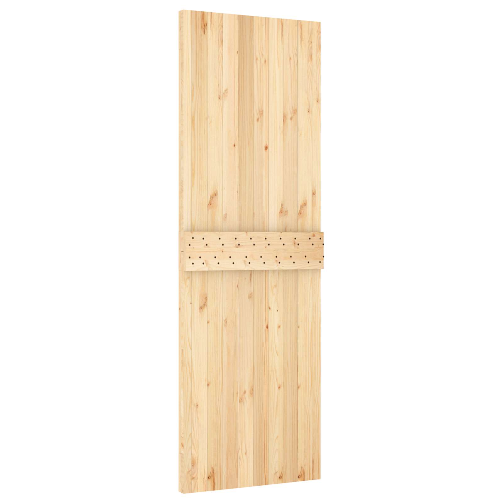Vrata NARVIK Prirodna 70 x 210 cm Čvrsta borovina