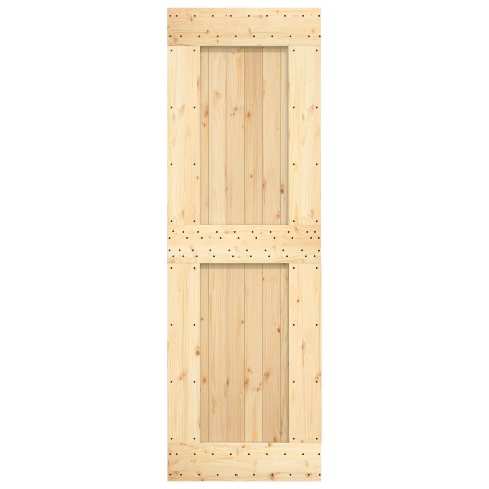 Vrata NARVIK Prirodna 70 x 210 cm Čvrsta borovina