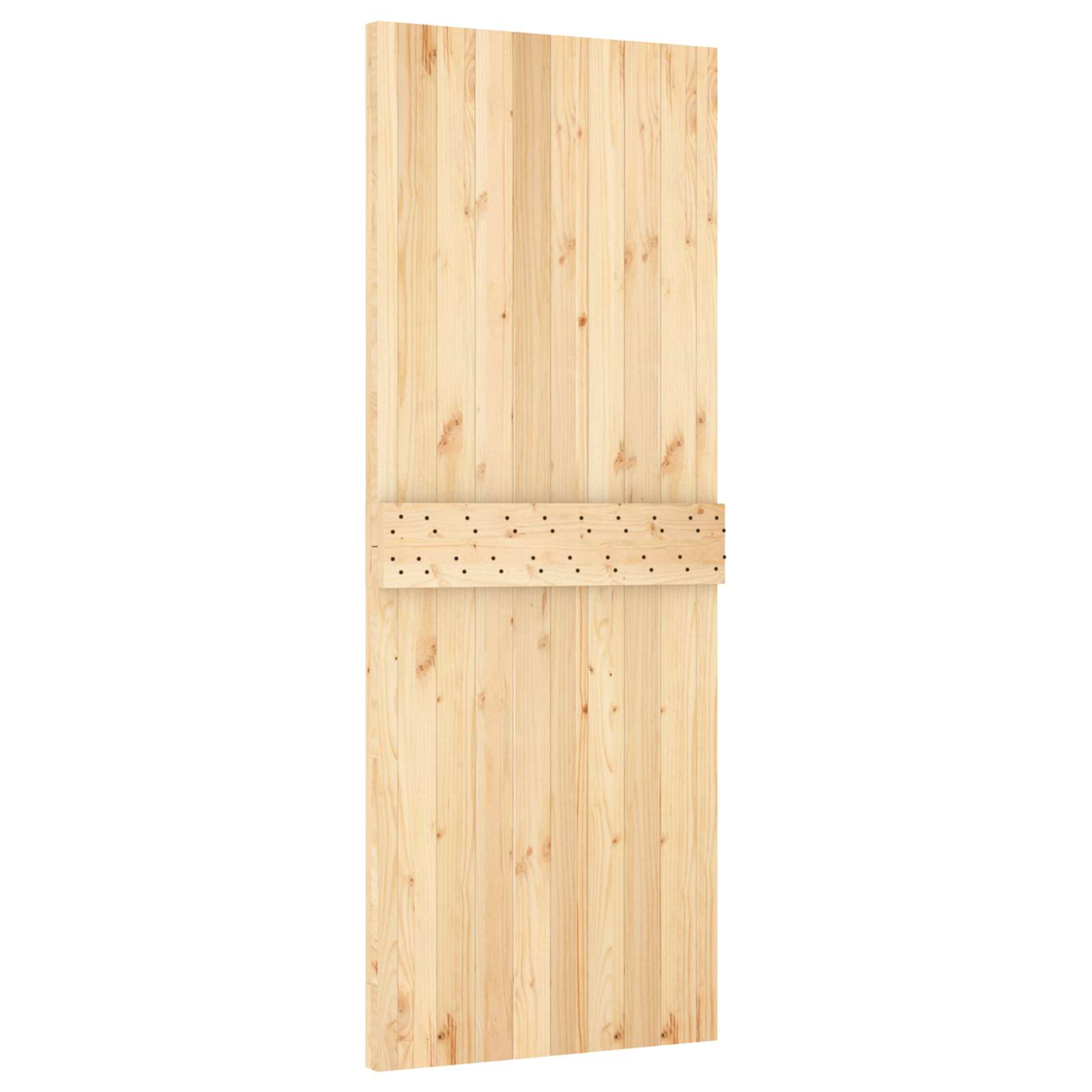 Vrata NARVIK Prirodna 80 x 210 cm Čvrsta borovina