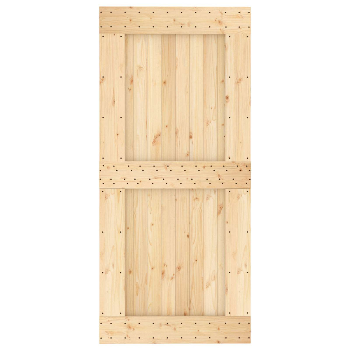 Vrata NARVIK Prirodna 95 x 210 cm Čvrsta borovina