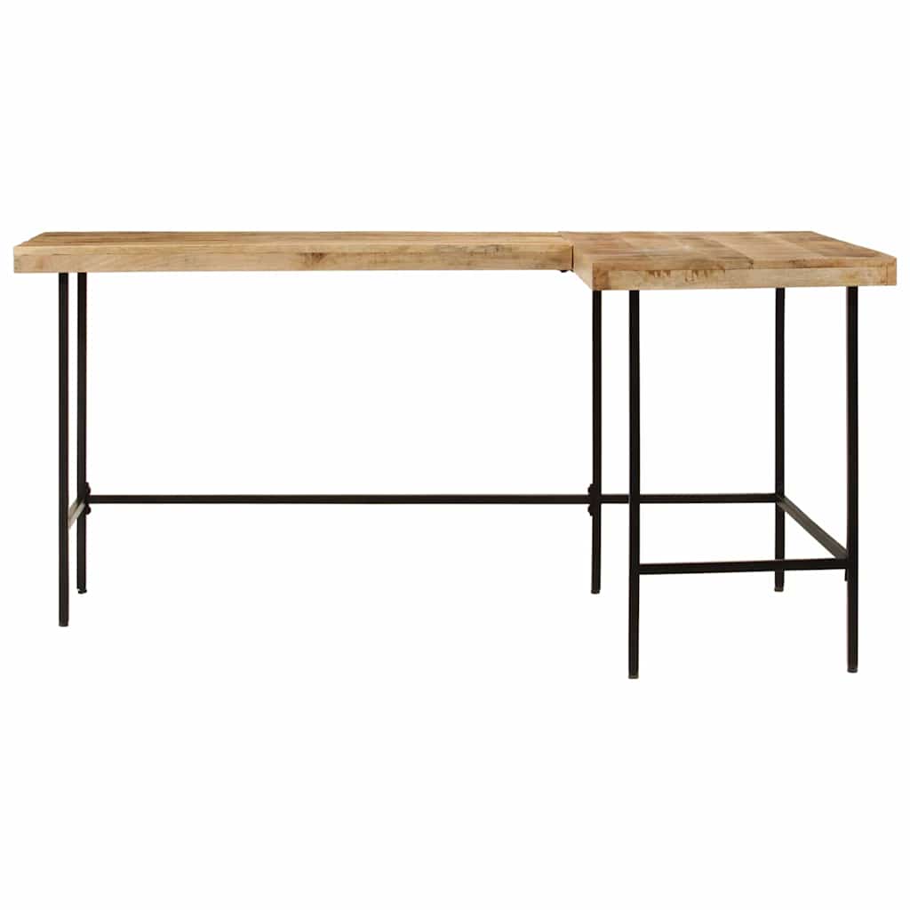Radni stol 165x110x77 cm Puno drvo Mango i željezo