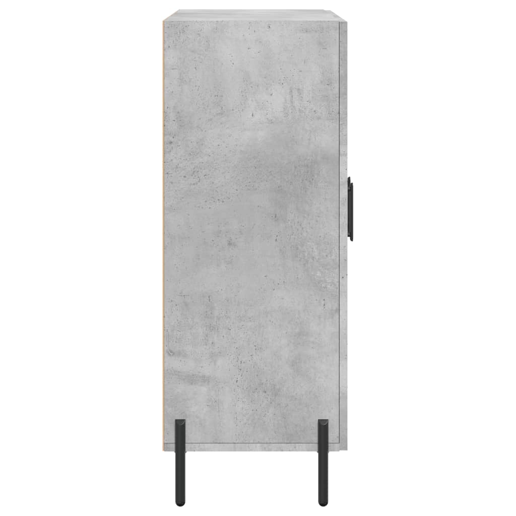 Komoda siva boja betona 69,5x34x90 cm od konstruiranog drva