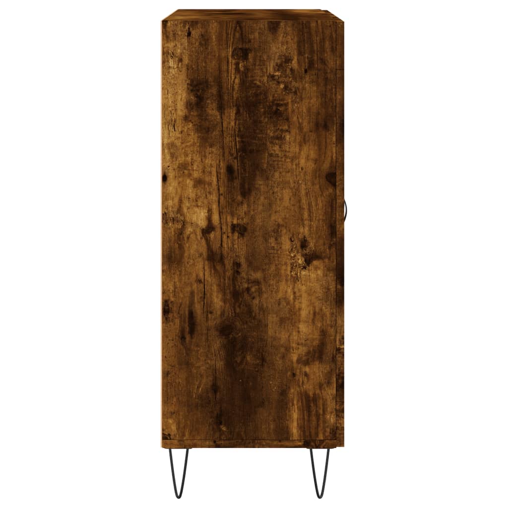 Komoda boja dimljenog hrasta 69,5x34x90 cm konstruirano drvo