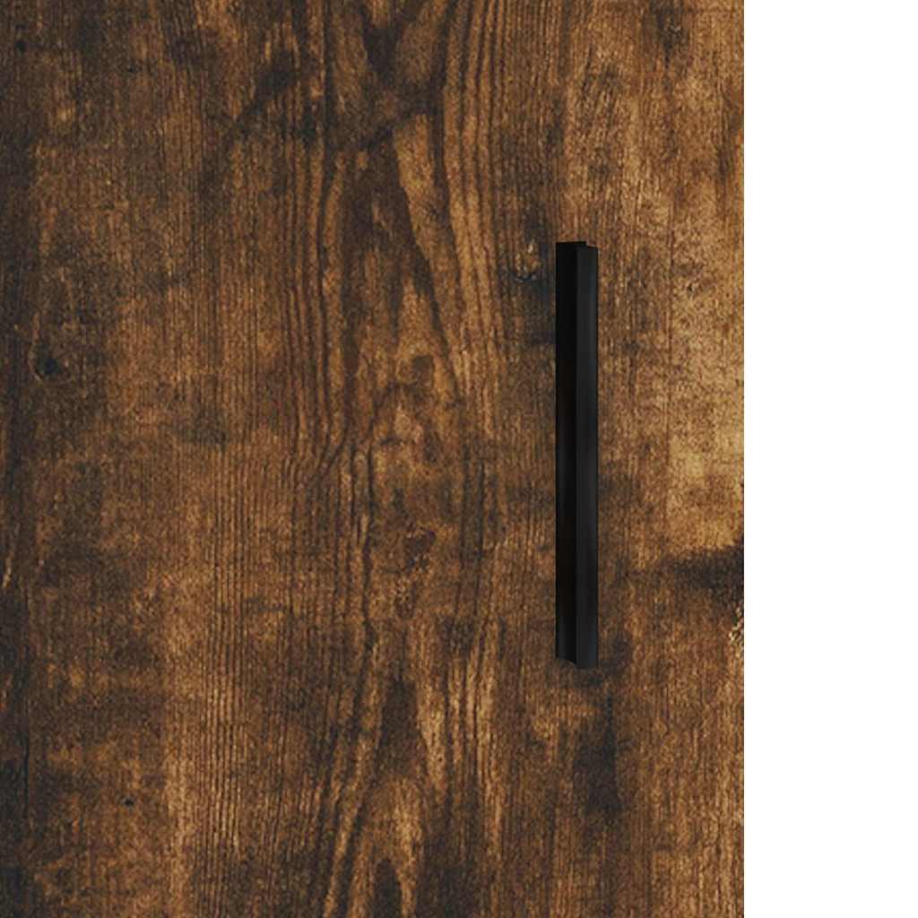 Komoda boja dimljenog hrasta 69,5x34x90 cm konstruirano drvo