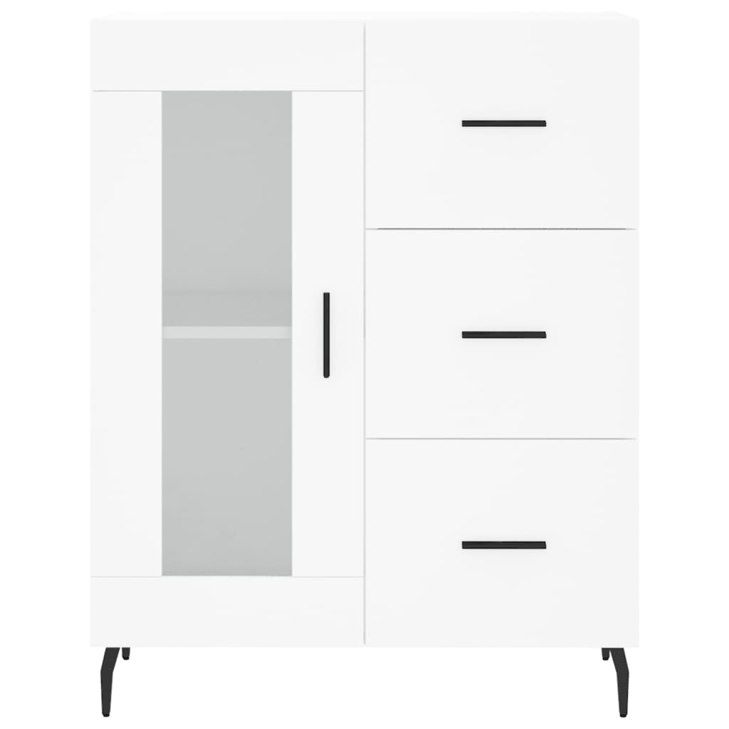 Komoda bijela 69,5x34x90 cm od konstruiranog drva