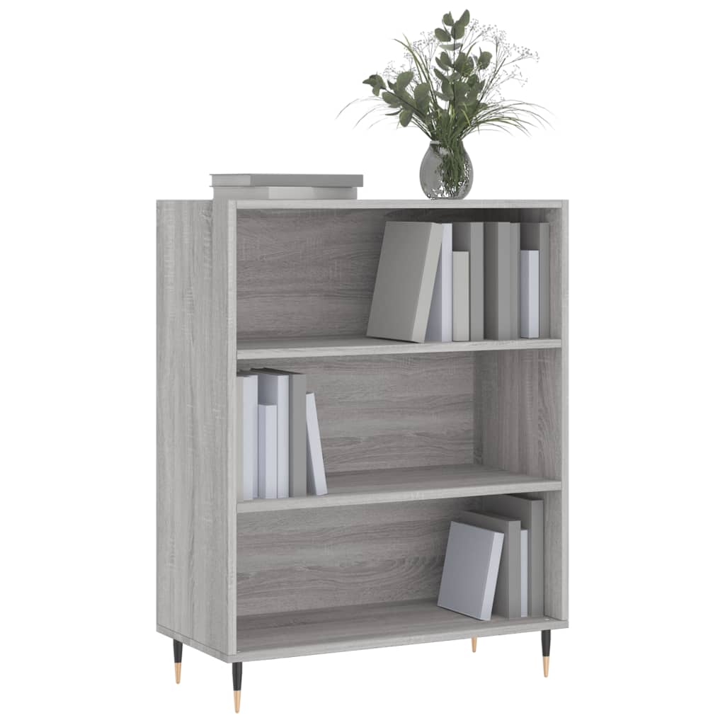 Regal za knjige boja hrasta 69,5x32,5x90 cm konstruirano drvo