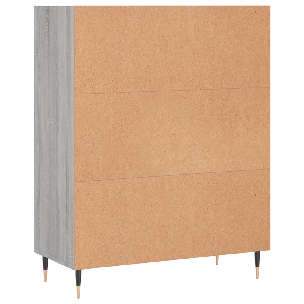 Regal za knjige boja hrasta 69,5x32,5x90 cm konstruirano drvo
