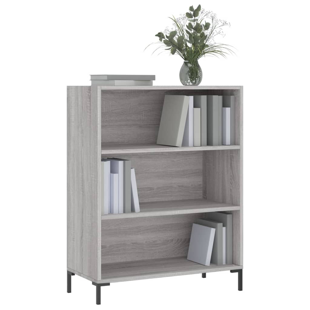 Regal za knjige boja hrasta 69,5x32,5x90 cm konstruirano drvo