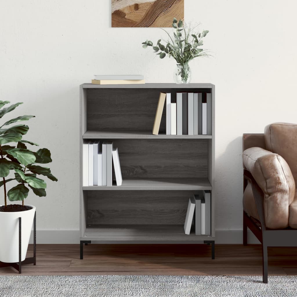 Regal za knjige boja hrasta 69,5x32,5x90 cm konstruirano drvo