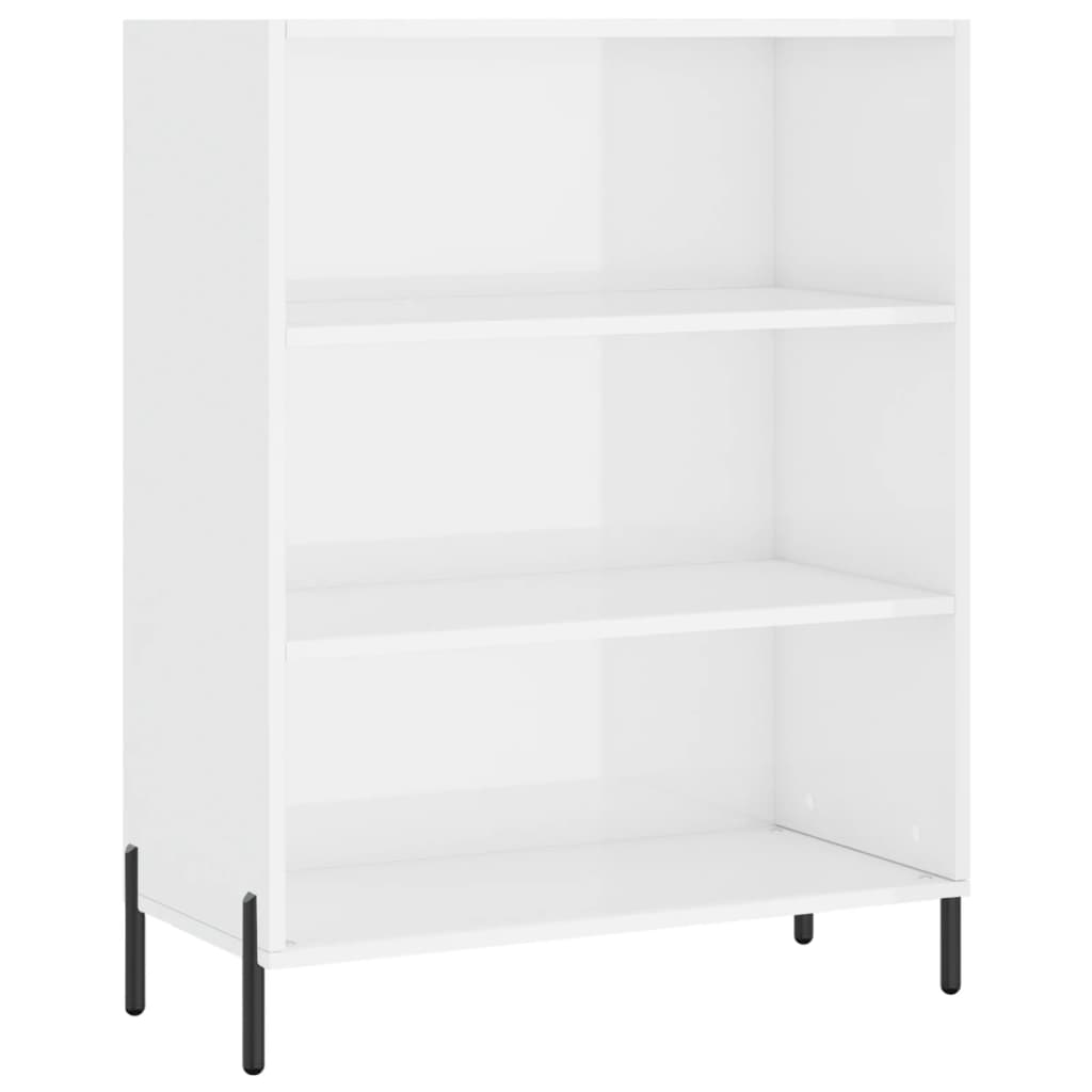 Ormarić s policama bijeli 69,5 x 32,5 x 90 cm konstruirano drvo