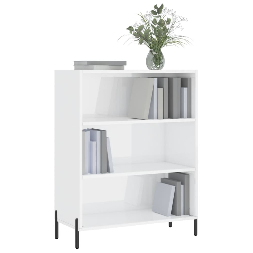 Ormarić s policama bijeli 69,5 x 32,5 x 90 cm konstruirano drvo
